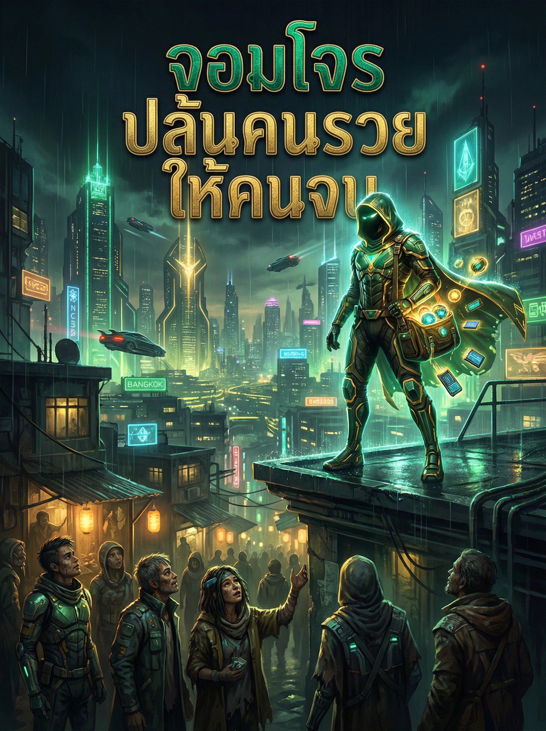 เขาเป็นจอมโจรที่ปล้นคนรวยให้คนจน