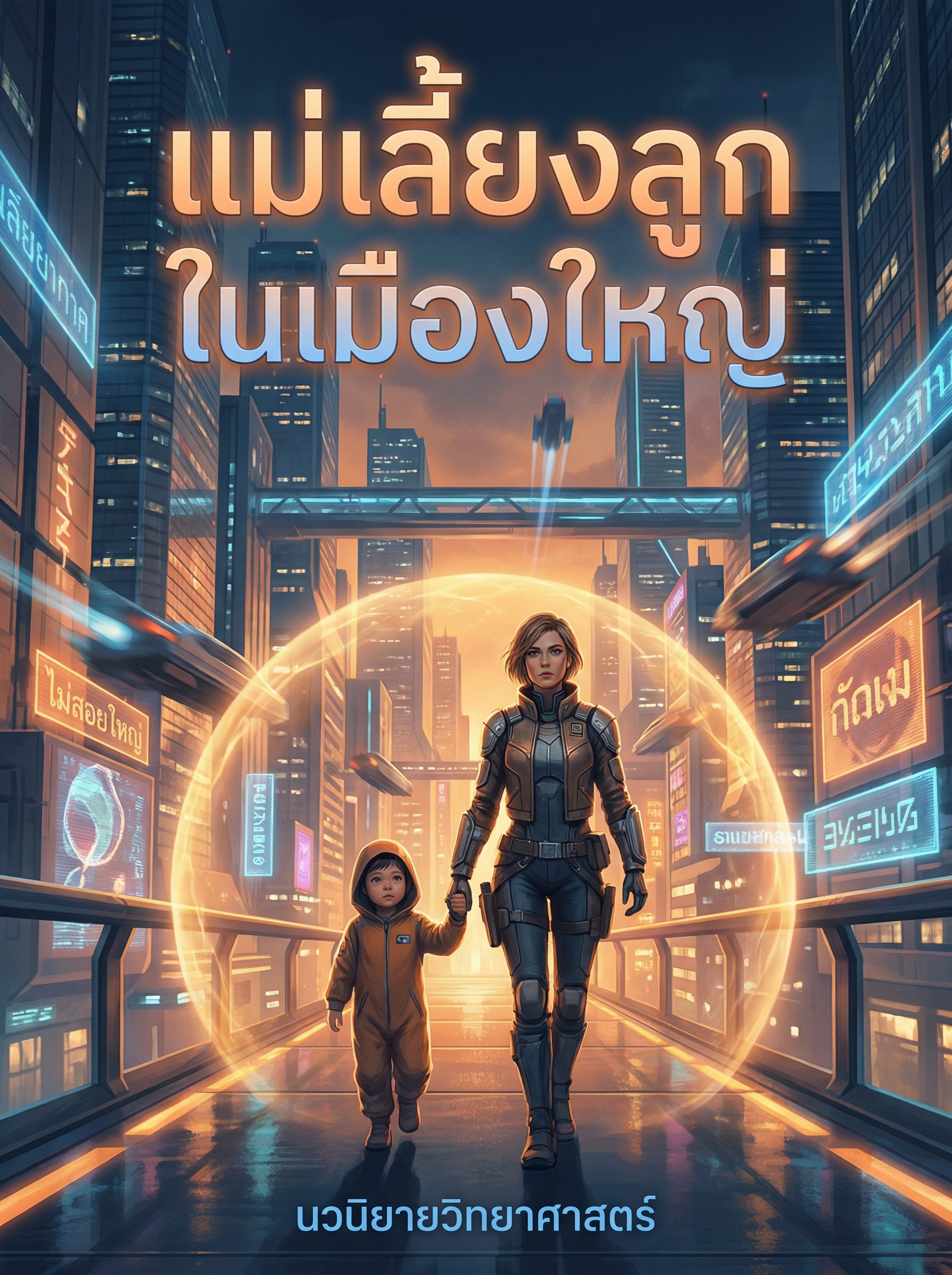 เธอเลี้ยงลูกคนเดียวในเมืองใหญ่