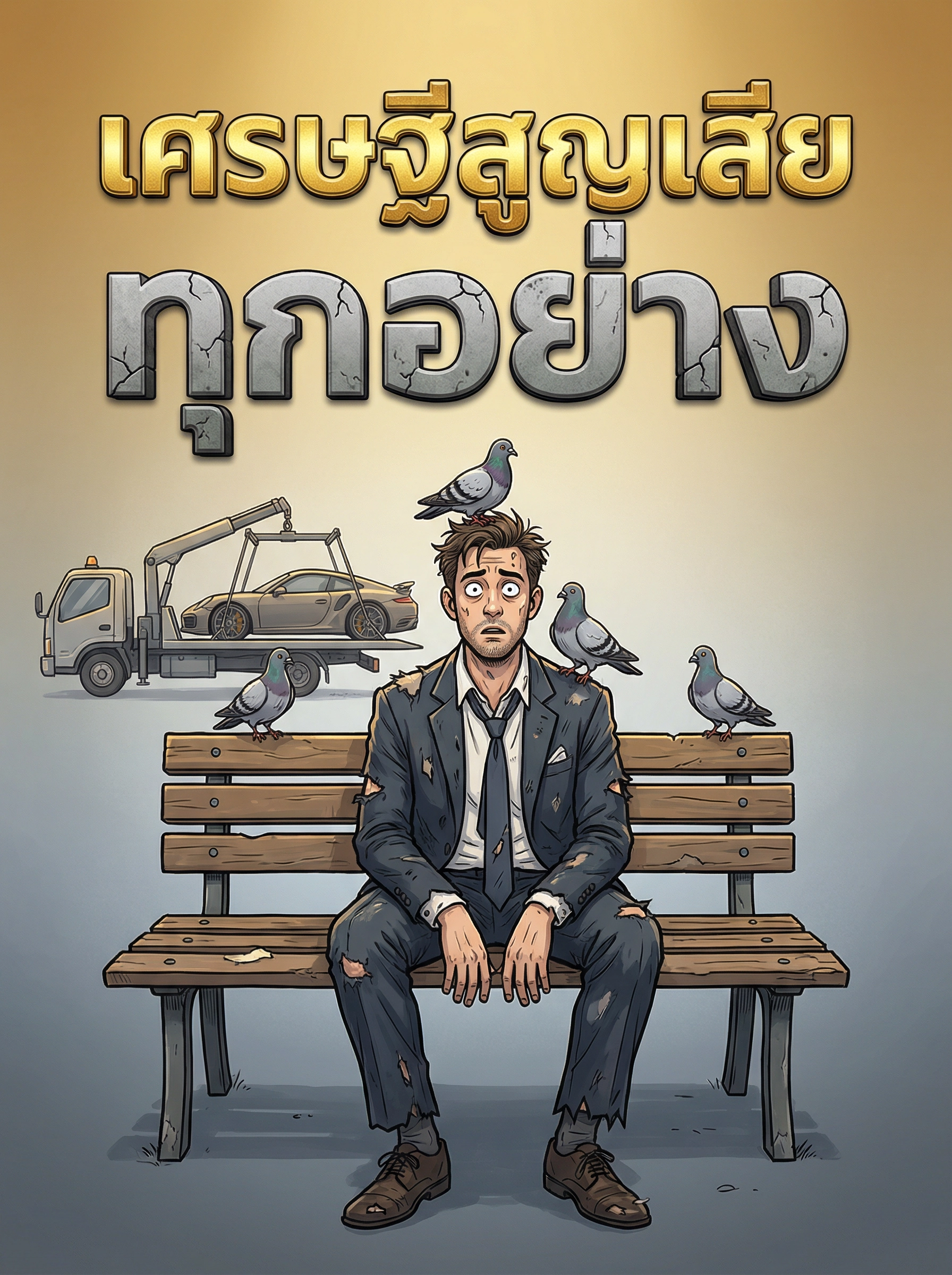 เขาเป็นเศรษฐีที่สูญเสียทุกอย่างในคืนเดียว