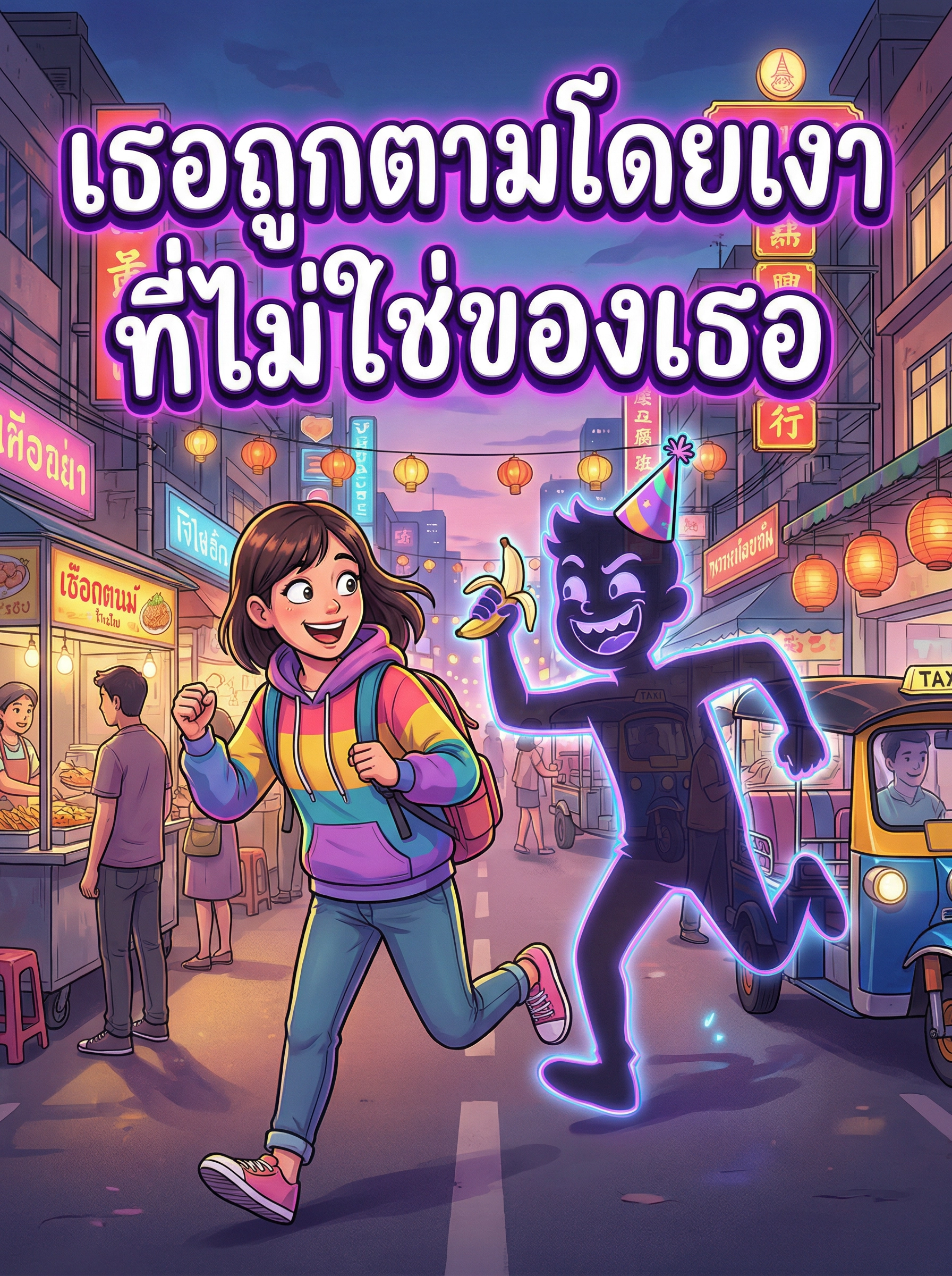 เธอถูกตามโดยเงาที่ไม่ใช่ของเธอ