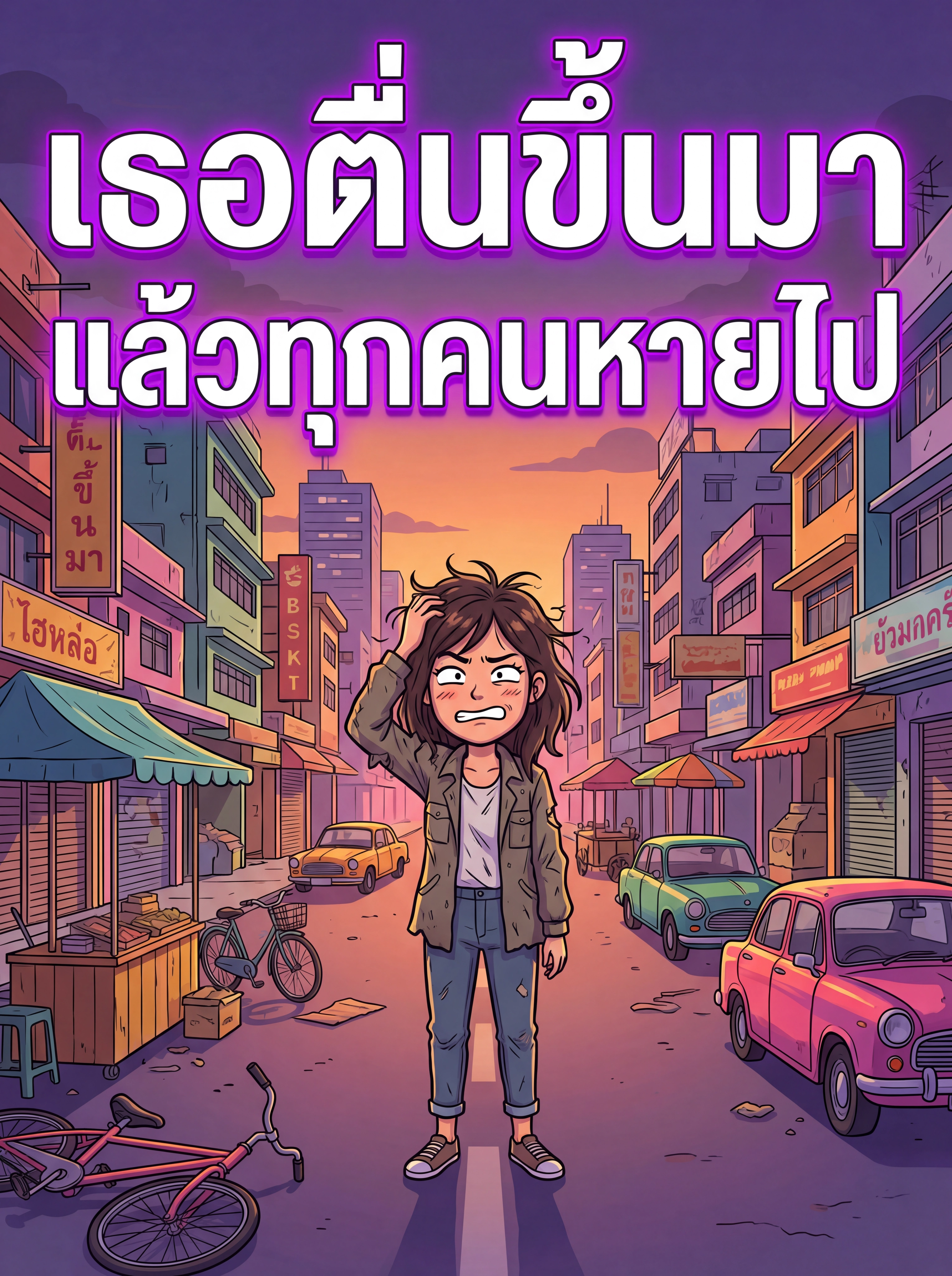 เธอตื่นขึ้นมาแล้วทุกคนหายไป