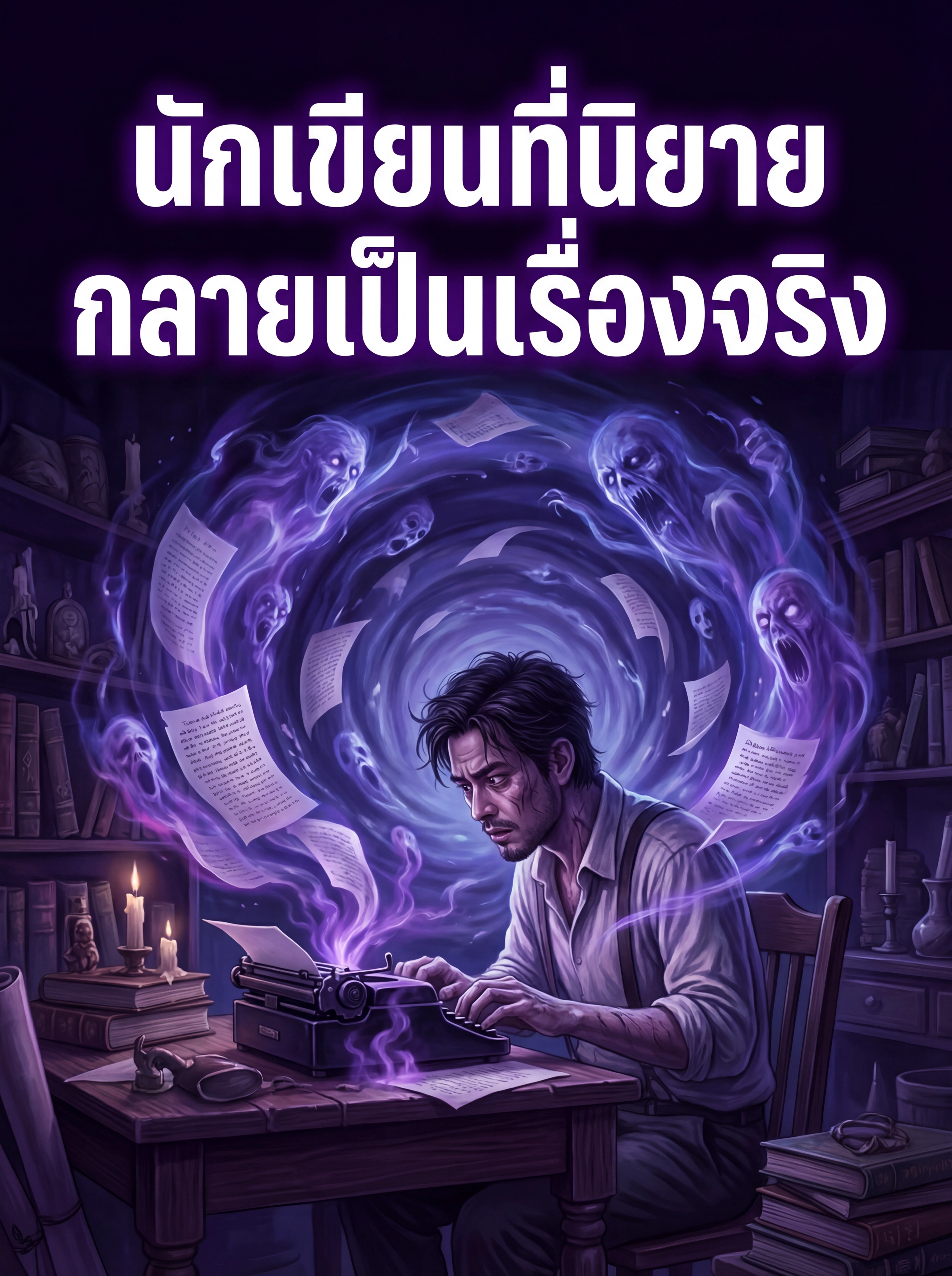 เขาเป็นนักเขียนที่นิยายกลายเป็นเรื่องจริง