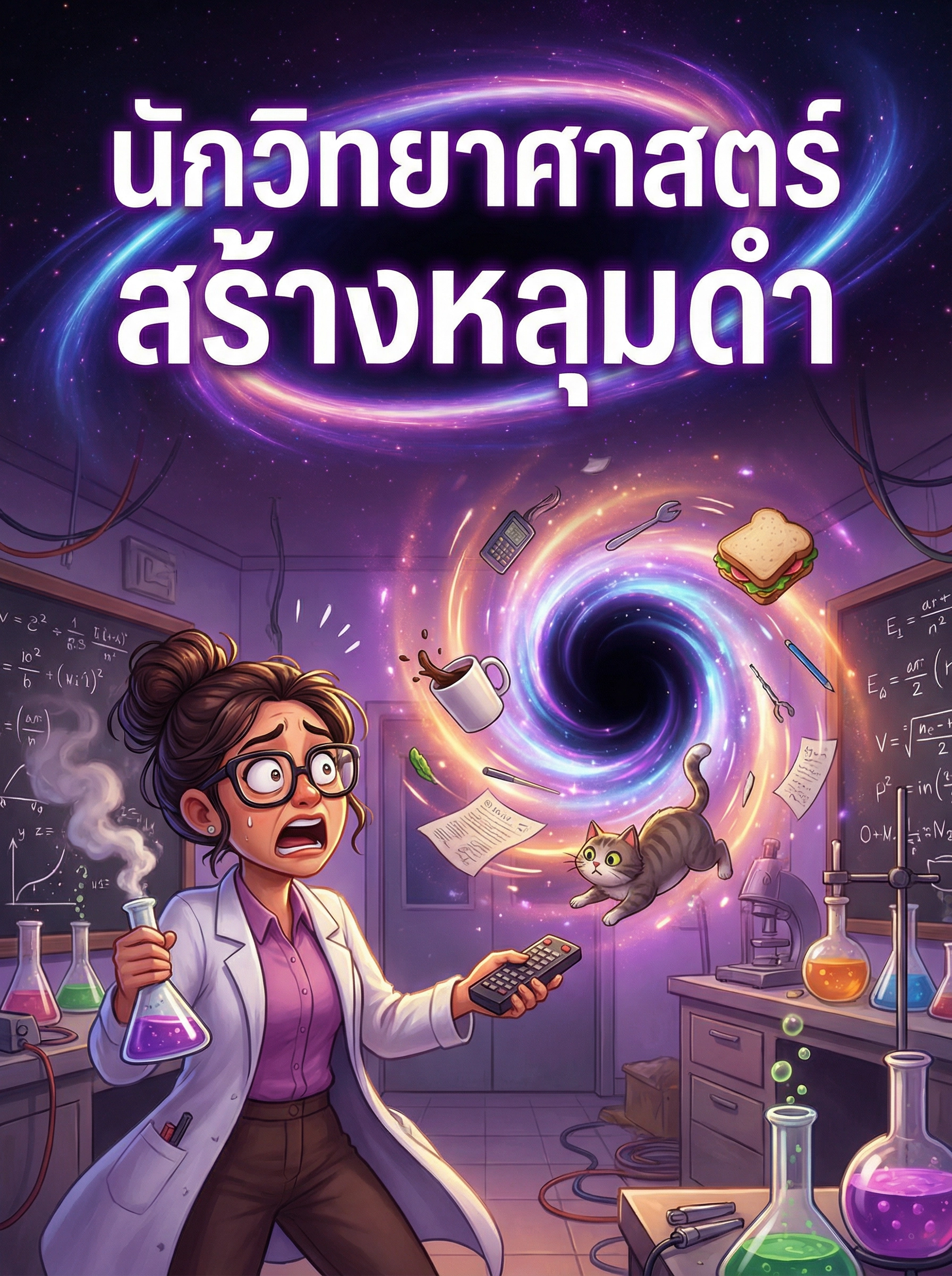 เธอเป็นนักวิทยาศาสตร์ที่สร้างหลุมดำ