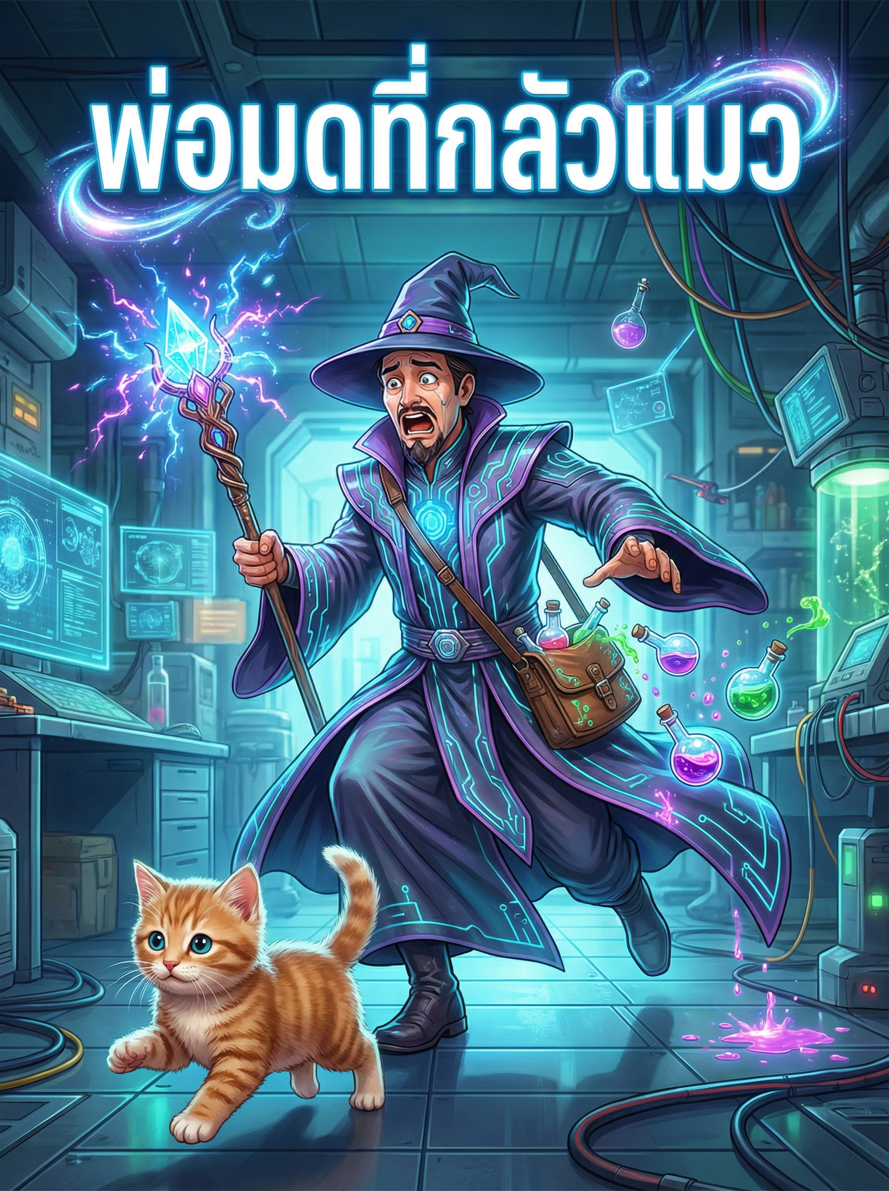เธอเป็นพ่อมดที่กลัวแมว