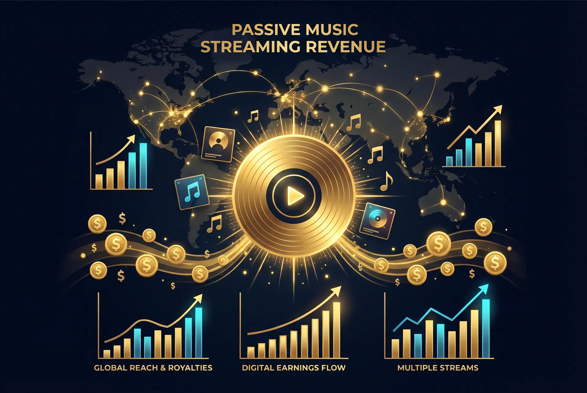 Passive Music Streaming Revenue