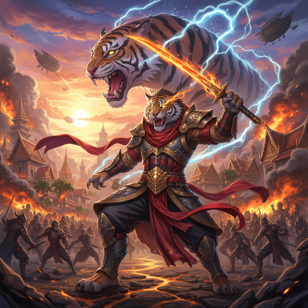 พยัคฆ์ผยองแผ่นดิน