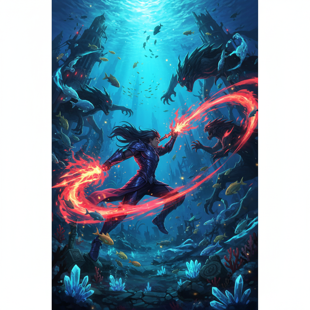 เพลิงทมิฬใต้สมุทร