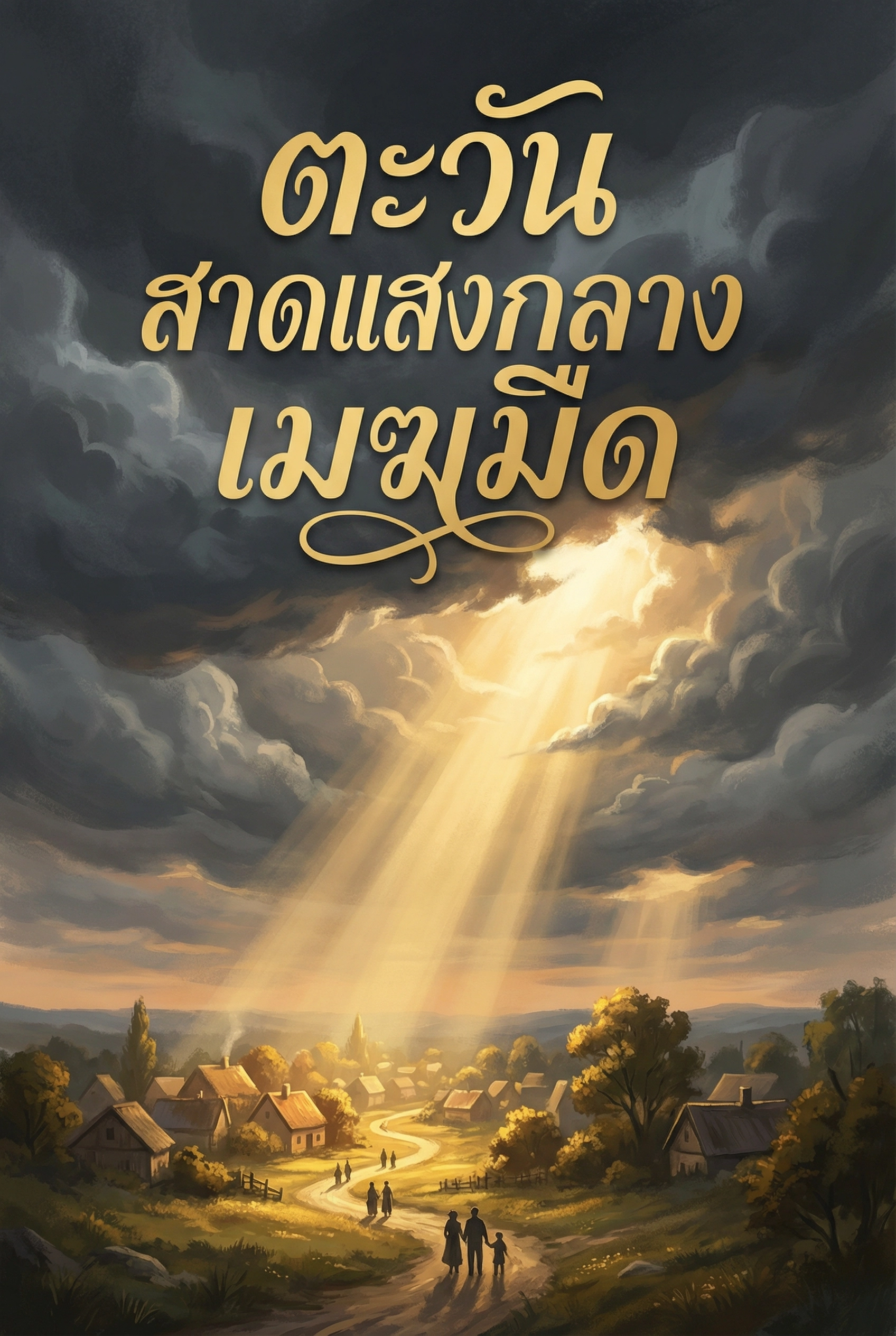 ตะวันสาดแสงกลางเมฆมืด