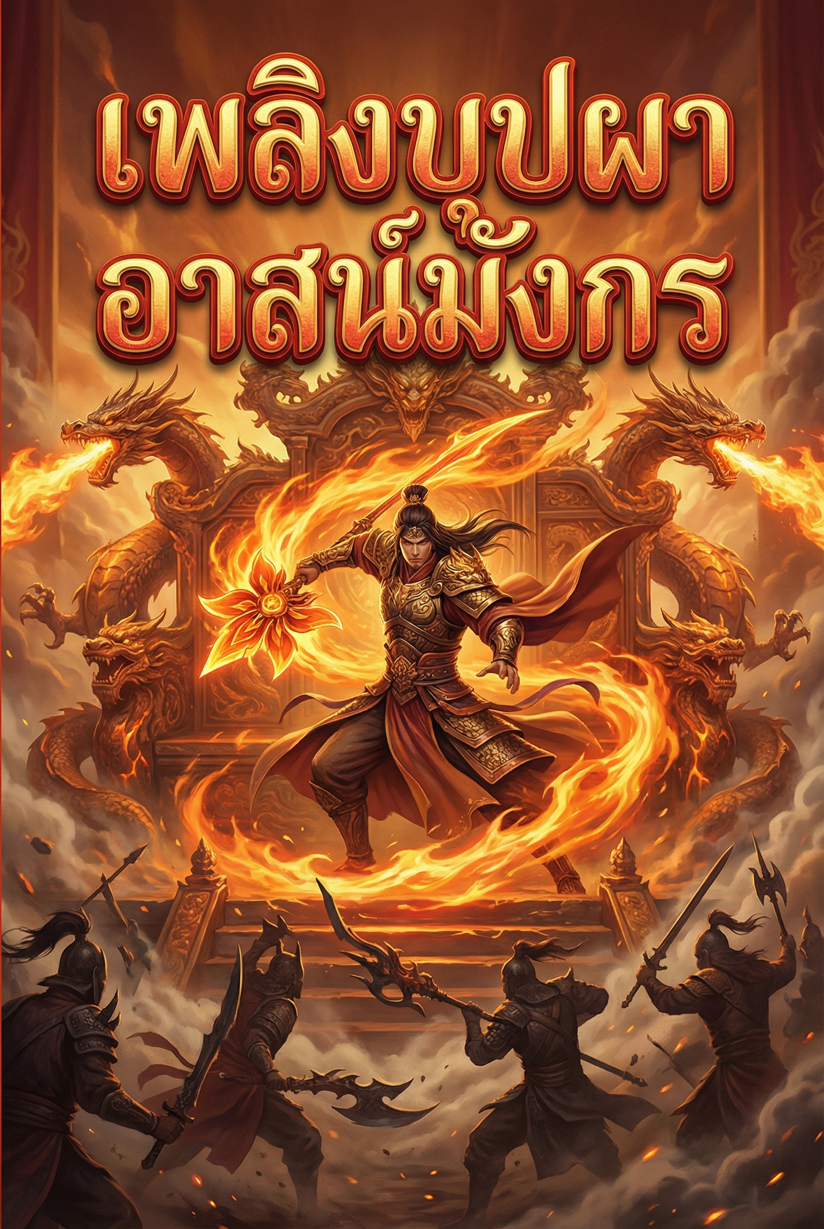 เพลิงบุปผาอาสน์มังกร