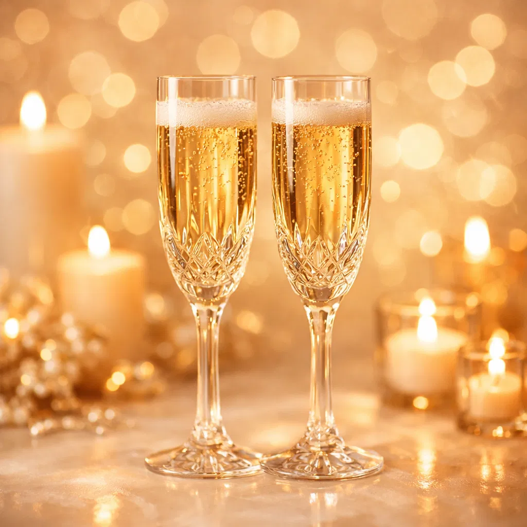 Champagne celebration