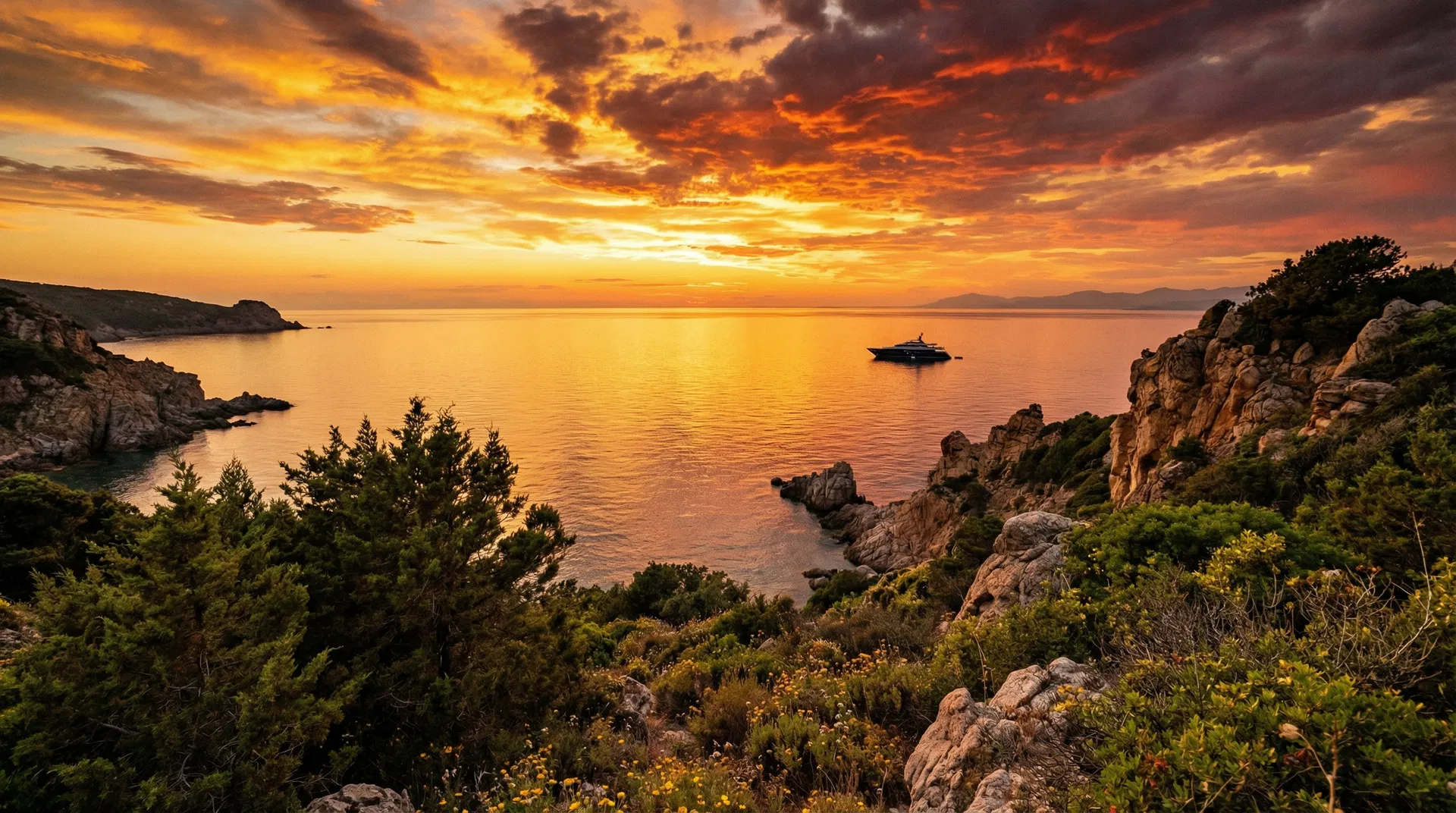 Sardinia sunset
