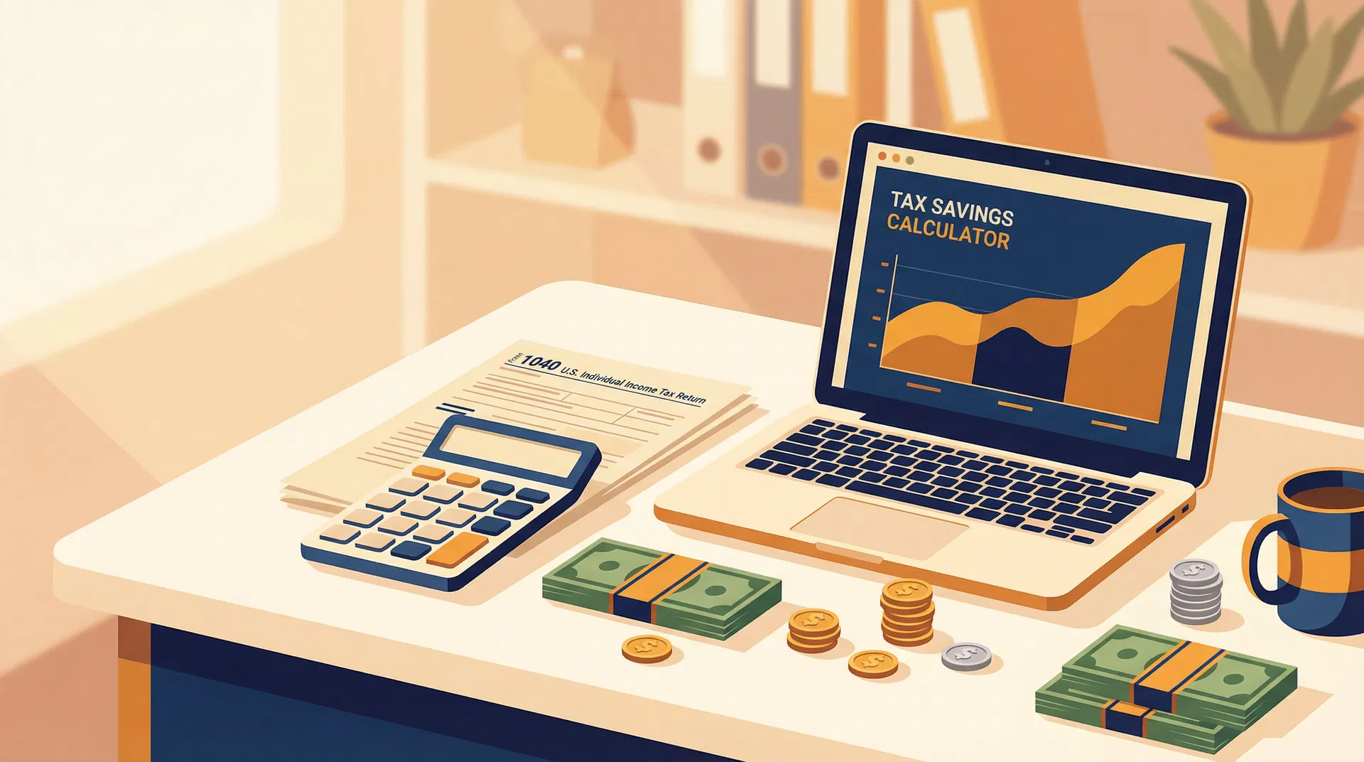 Tax savings workspace