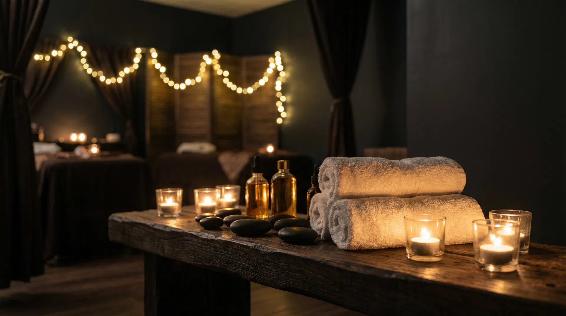 Enyo Thai Massage Athens - serene massage room