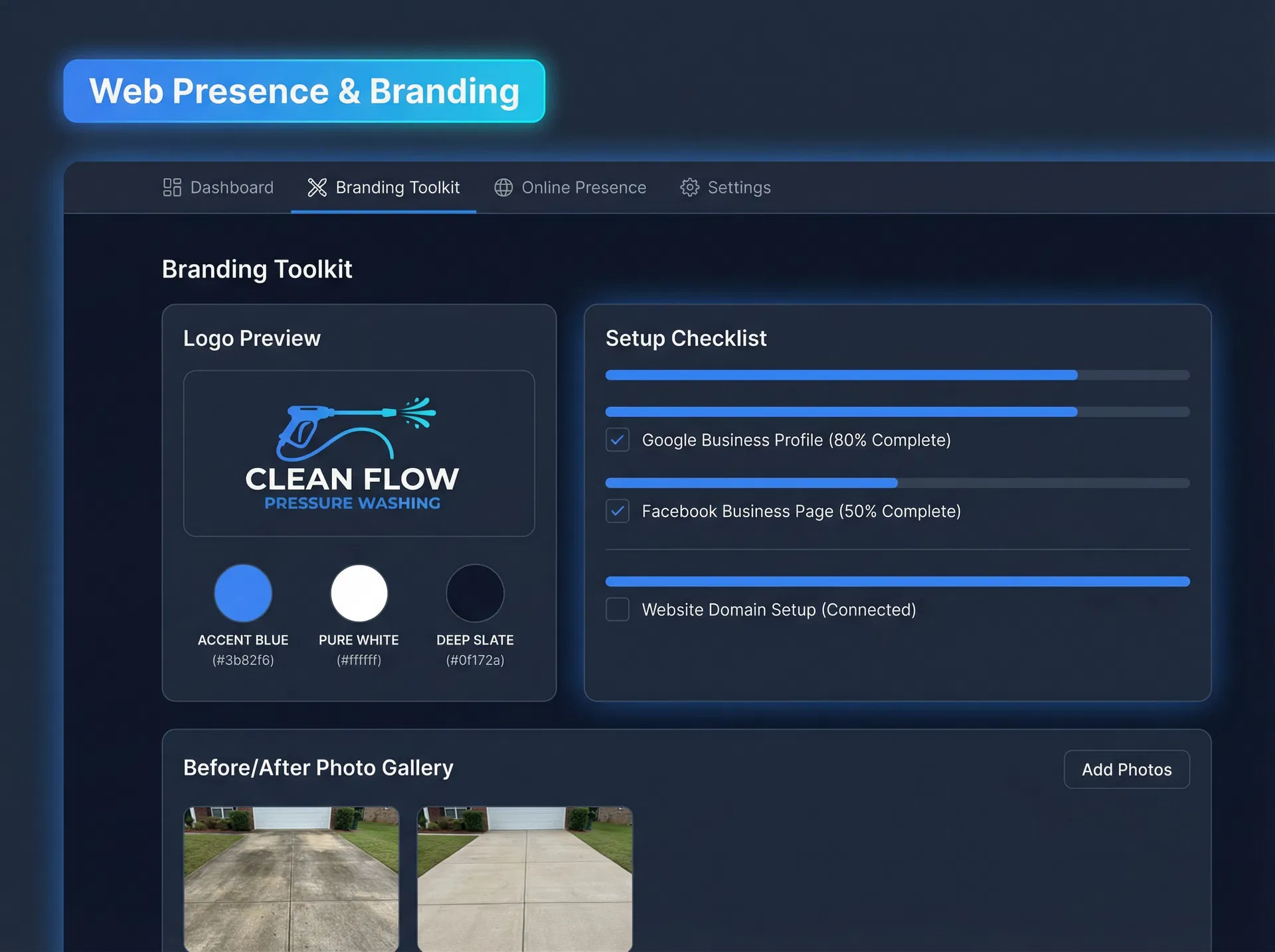 Web Presence & Branding Toolkit