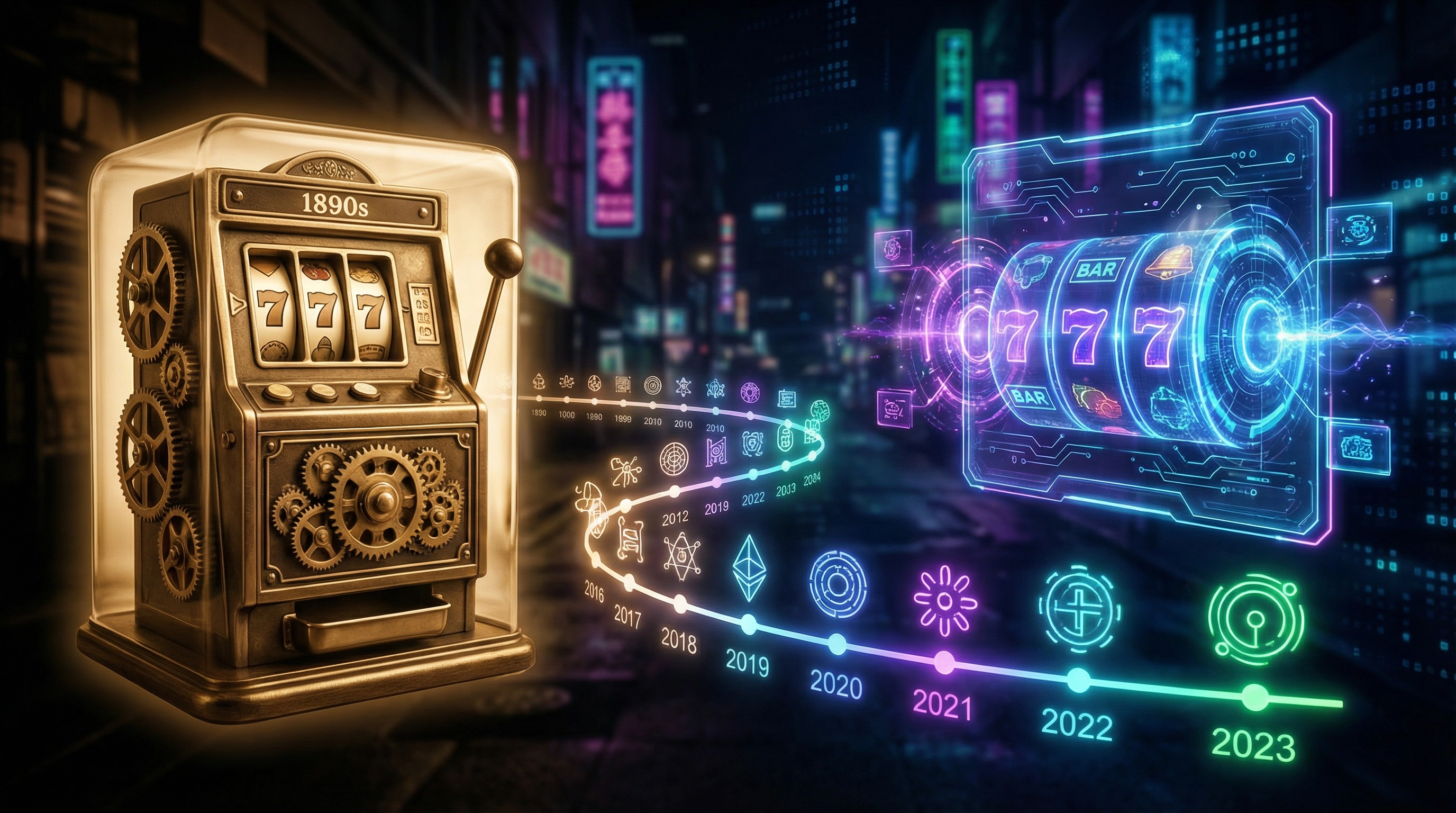 A História dos Slots: Das Máquinas Mecânicas aos Jogos Digitais