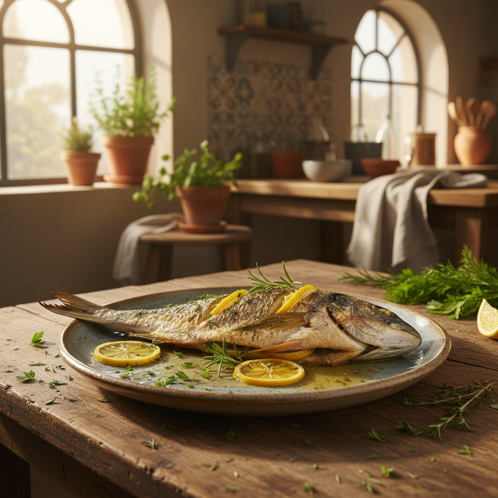 My Simple, Perfect Baked Branzino