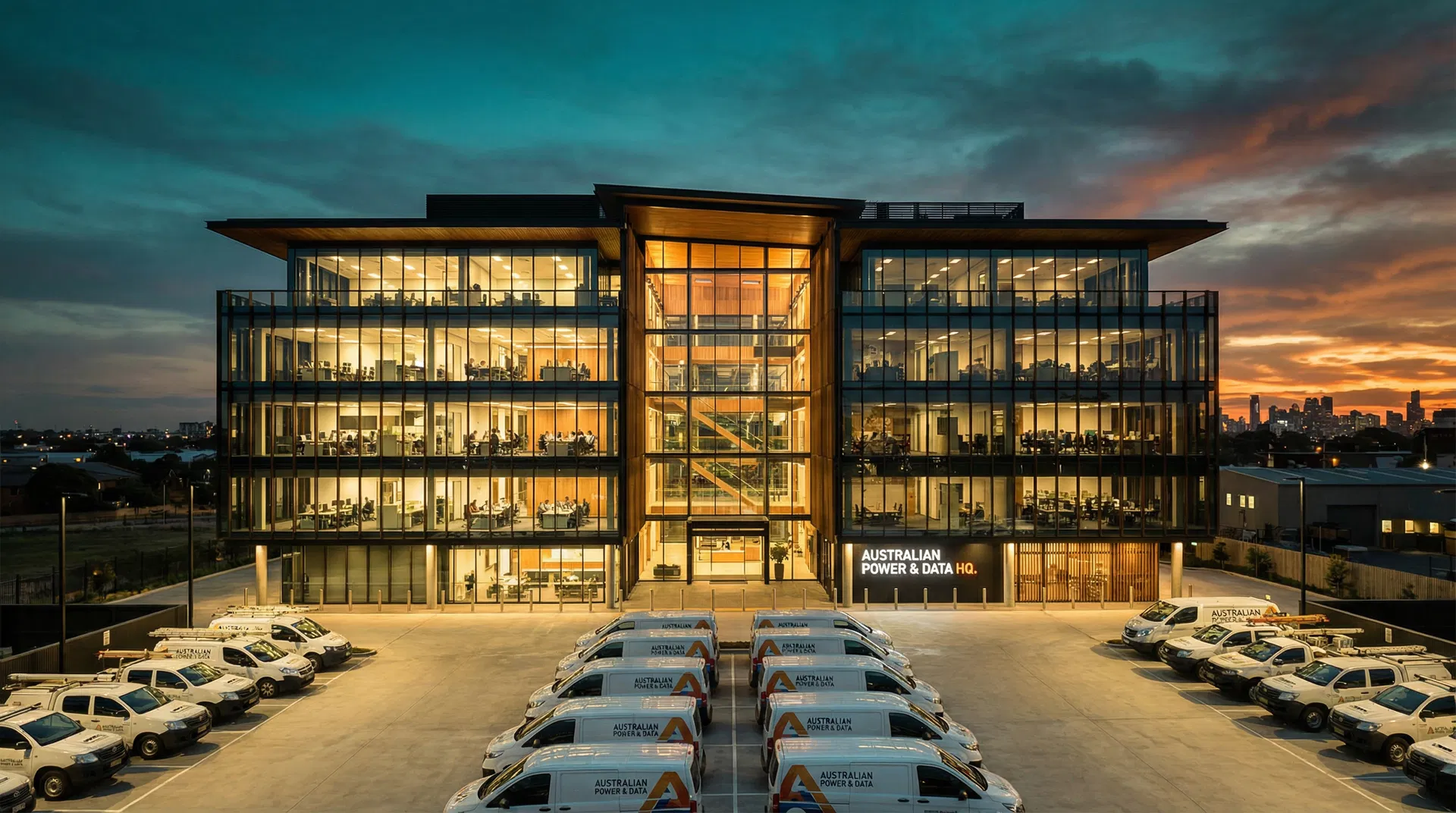 Cable Co team at work