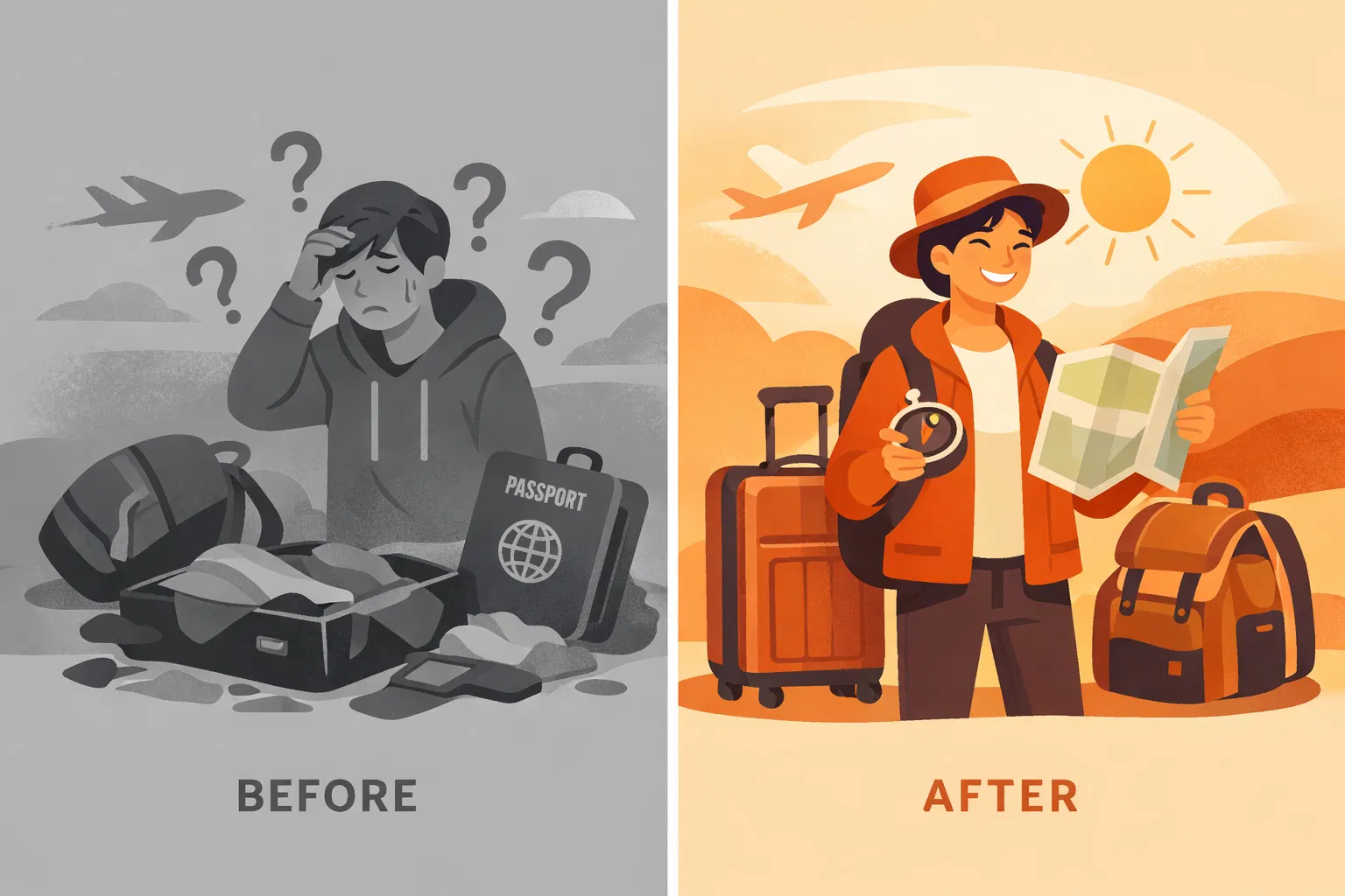 Transformation du voyageur