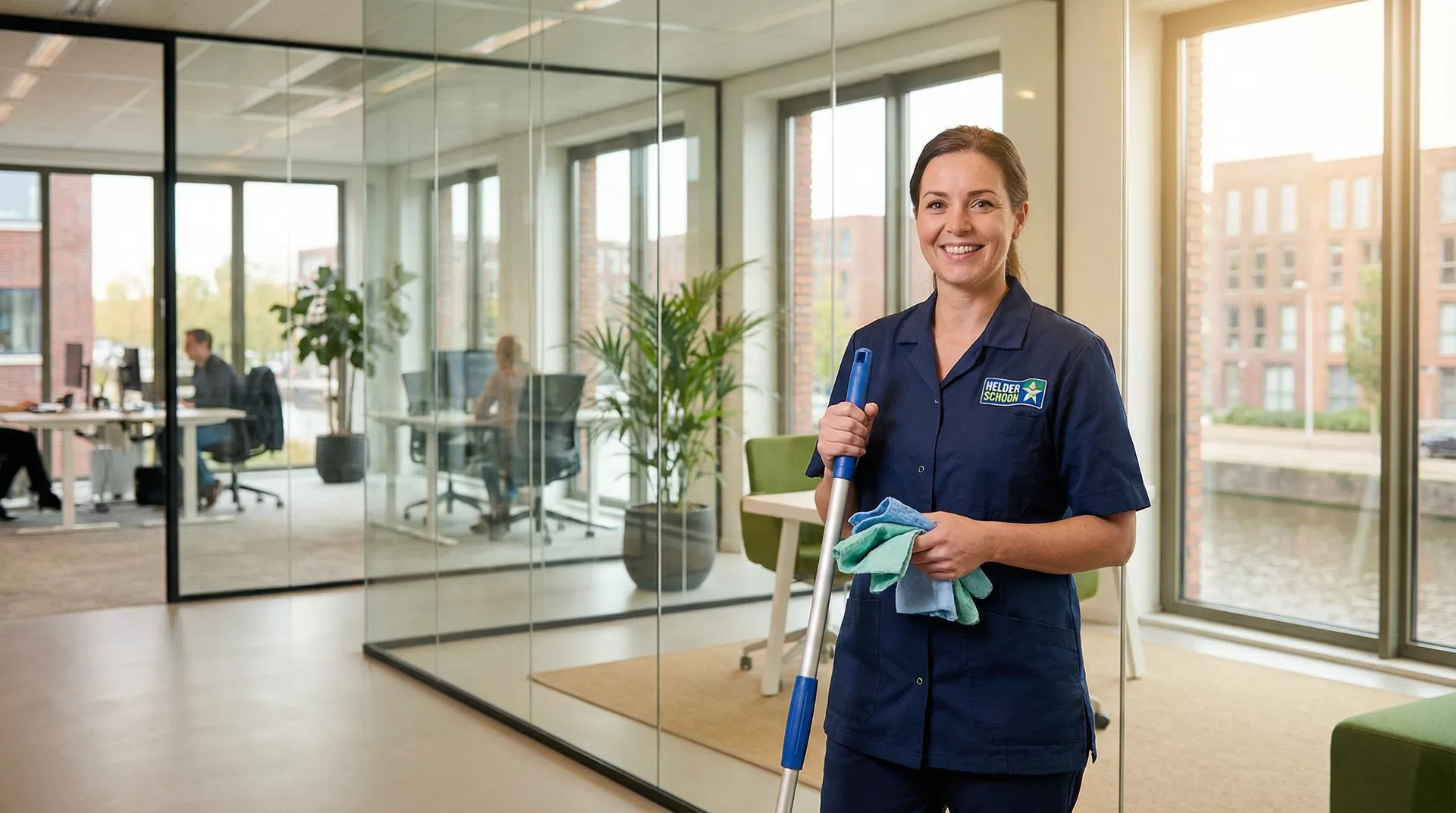 Schoonmaak uitbesteden: 7 voordelen voor uw bedrijf