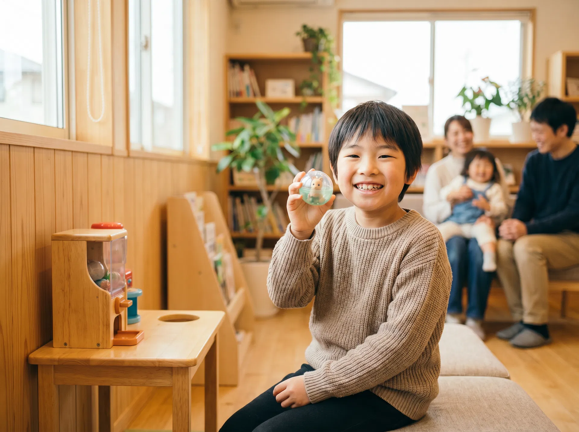 笑顔の子供