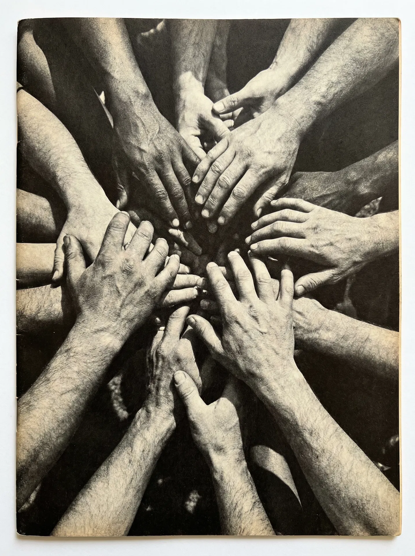 Community hands working together