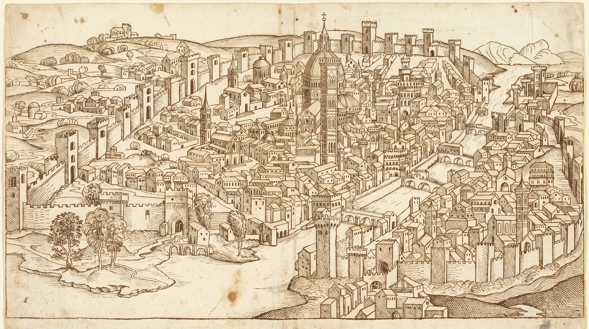 Florence at golden hour — the world of Leonardo da Vinci