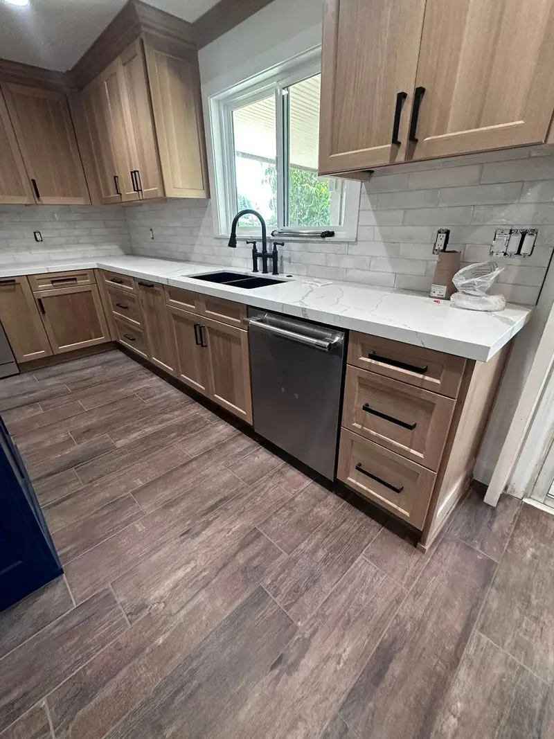 Chino, California: Completed a set of cabinetry.