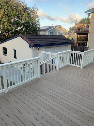 Hayward, CA — Building a Deck