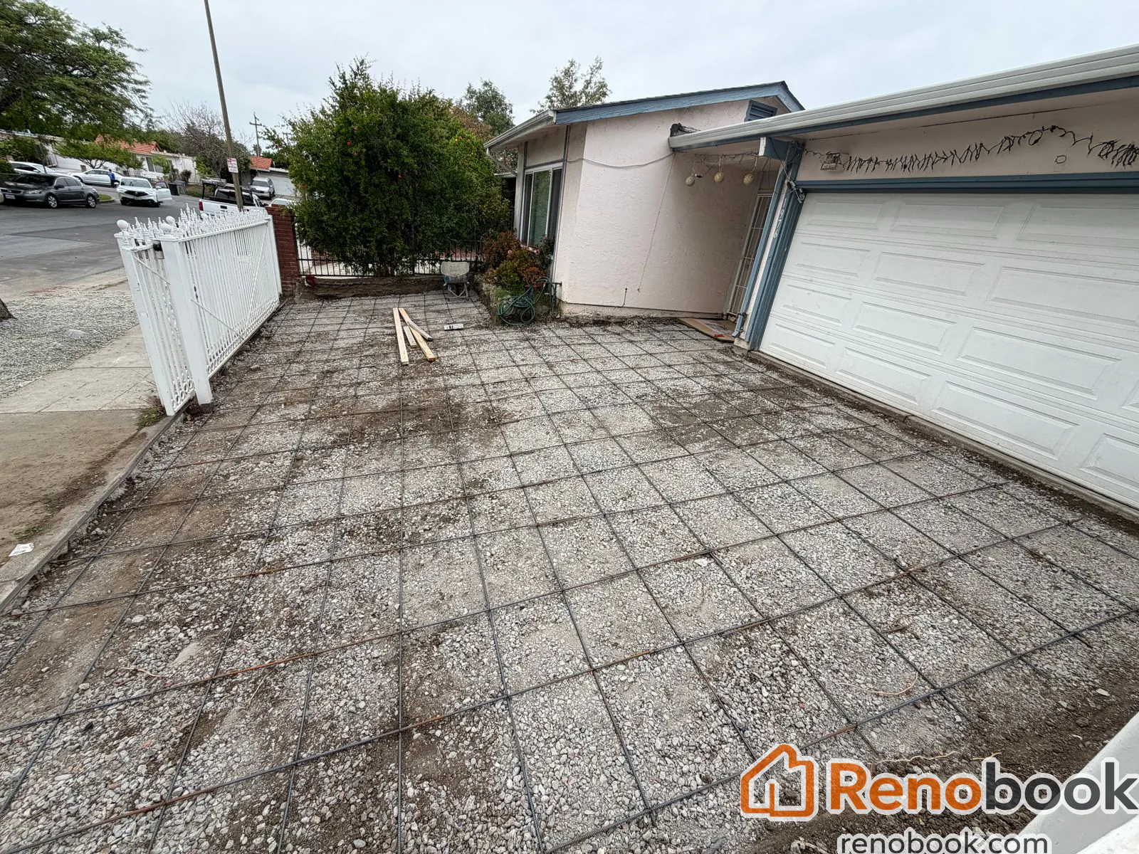 San Jose CA Concrete Driveway Hardening Project