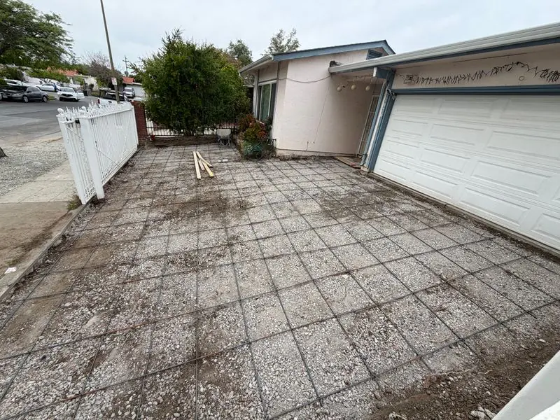 San Jose CA Concrete Driveway Hardening Project