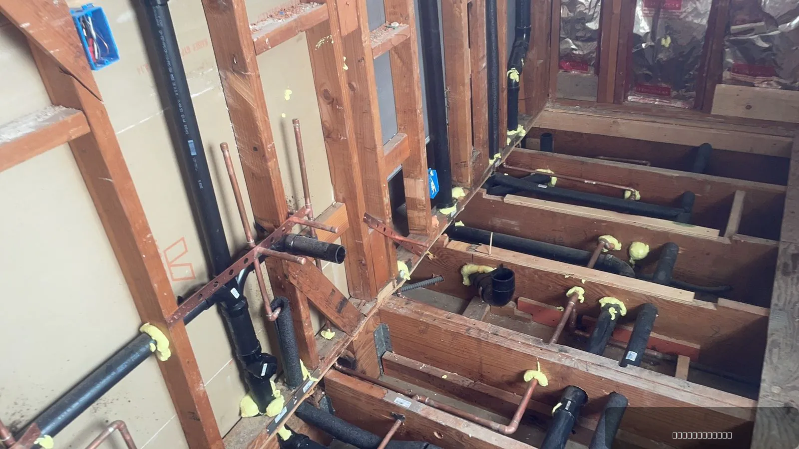 San Jose 水管工程完成done a plumbing project