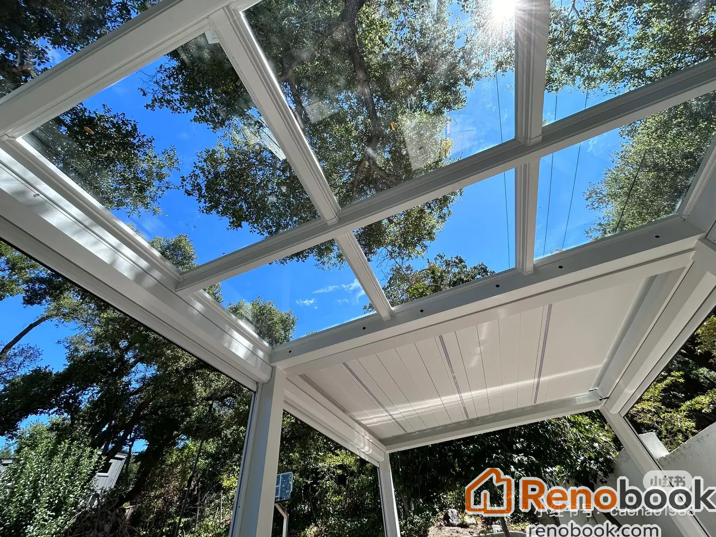 Oakland sunroom+pergola Mix