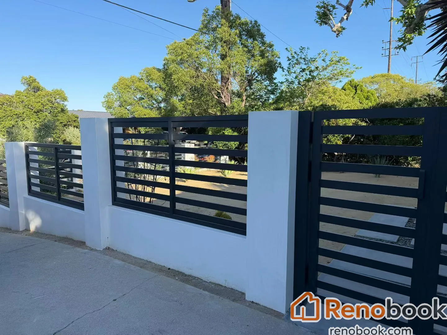 Fence with Door Project Santa Clara CA