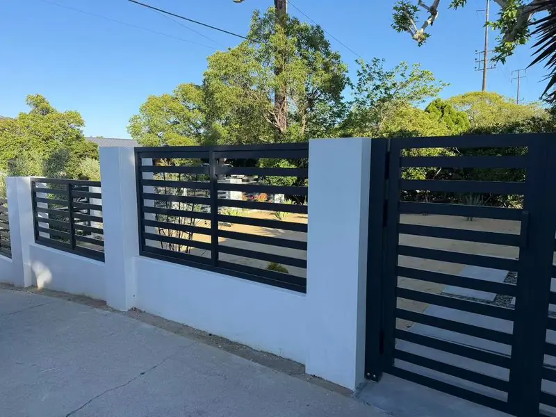 Fence with Door Project Santa Clara CA
