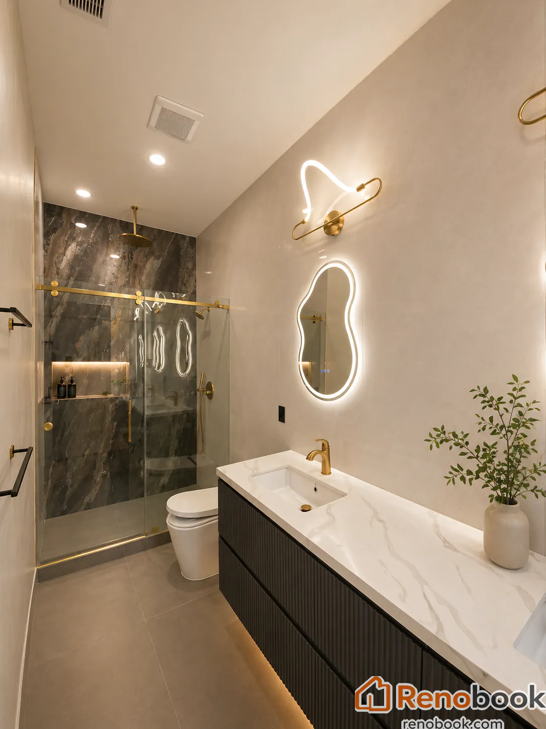Modern Bathroom Design Project | San Jose