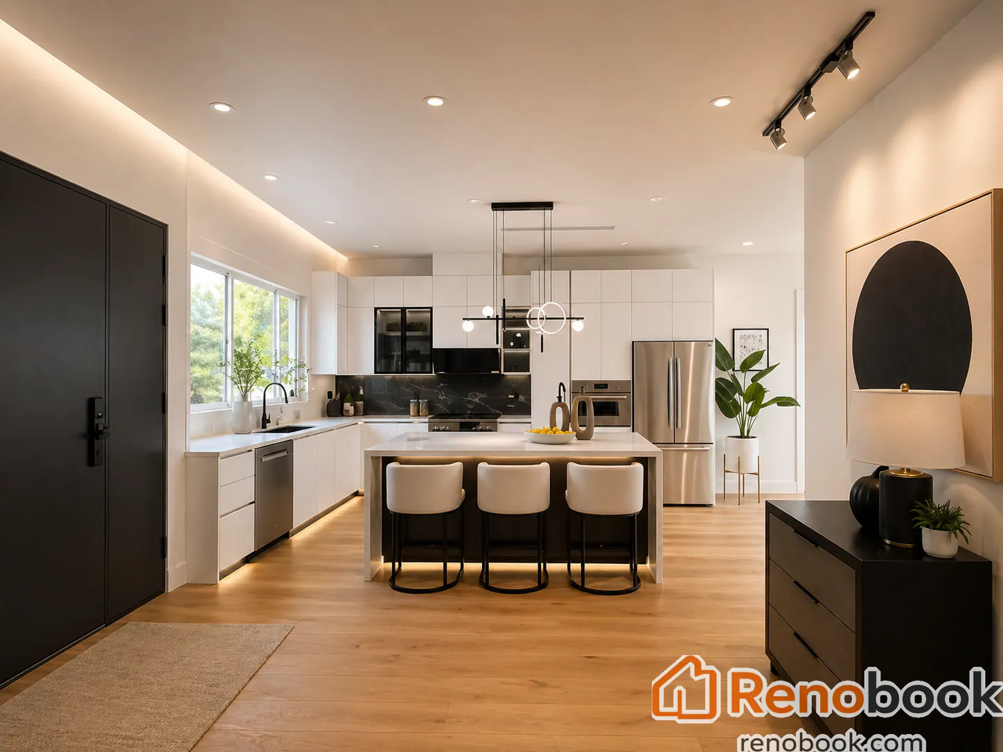 Bay Area Home Renovation: Living & Kitchen Reveal