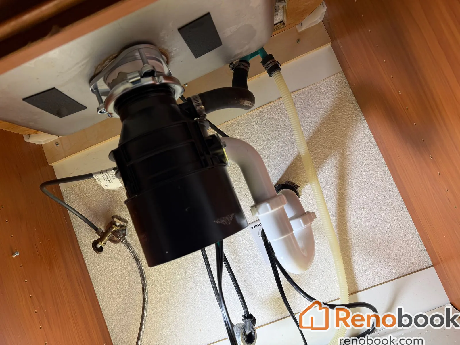 Replacing the Kitchen Garbage Disposal Plumbing Project Santa Clara CA