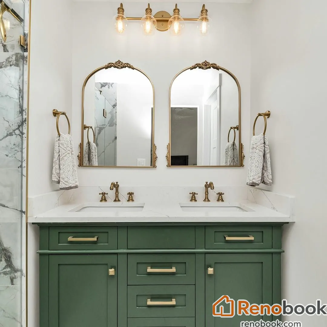 Bathroom Renovation and Update in San Jose, California (Including Vanity)