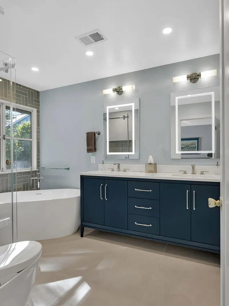 A Stylish Bathroom Renovation Project in Fremont, California