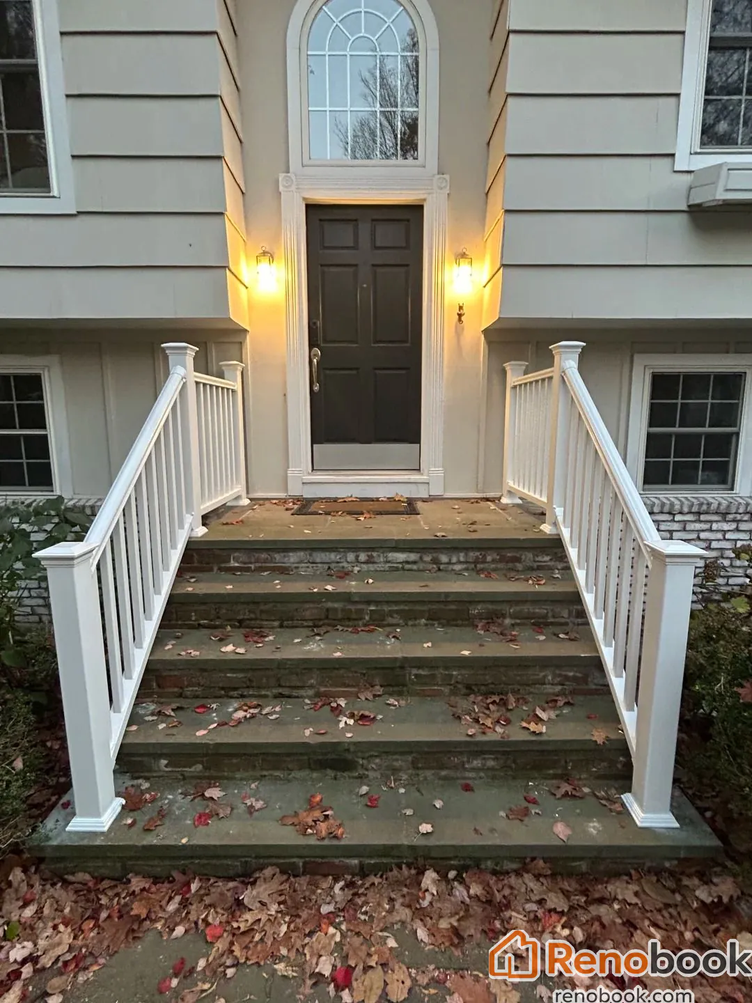 Front Entry Railing Installation – New York, NY