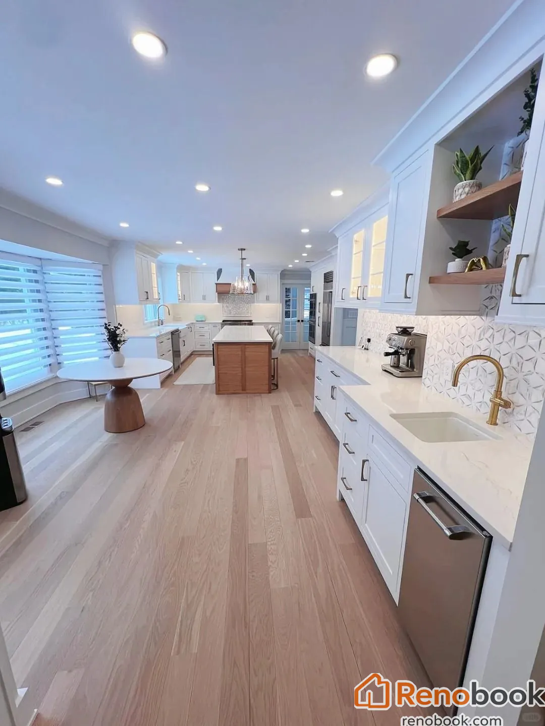 Modern Bright Kitchen Remodel in Los Angeles