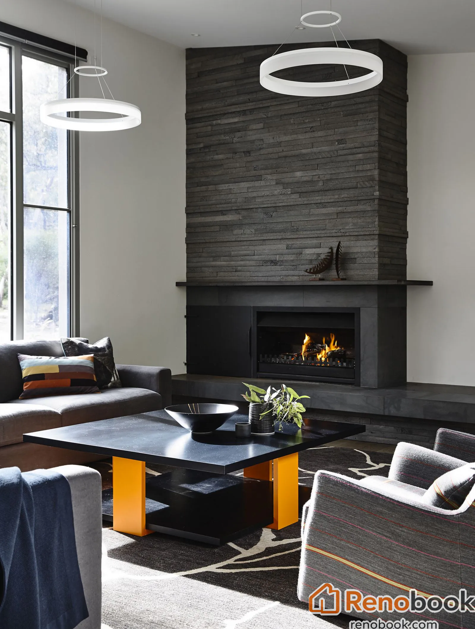 An interior design scheme that looks remarkably serene and elegant.