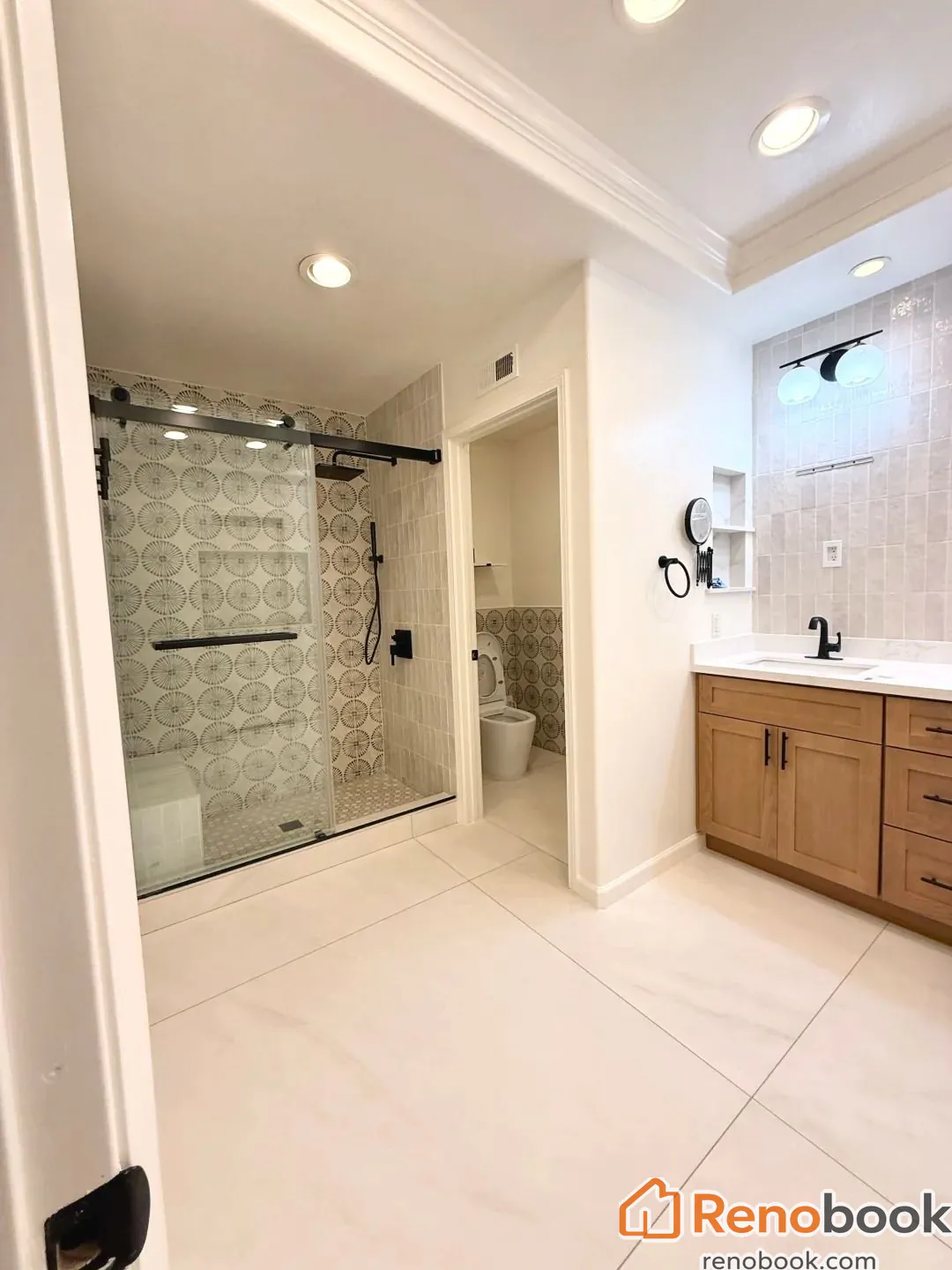 Los Angeles, California: Bathroom Renovation — Before and After