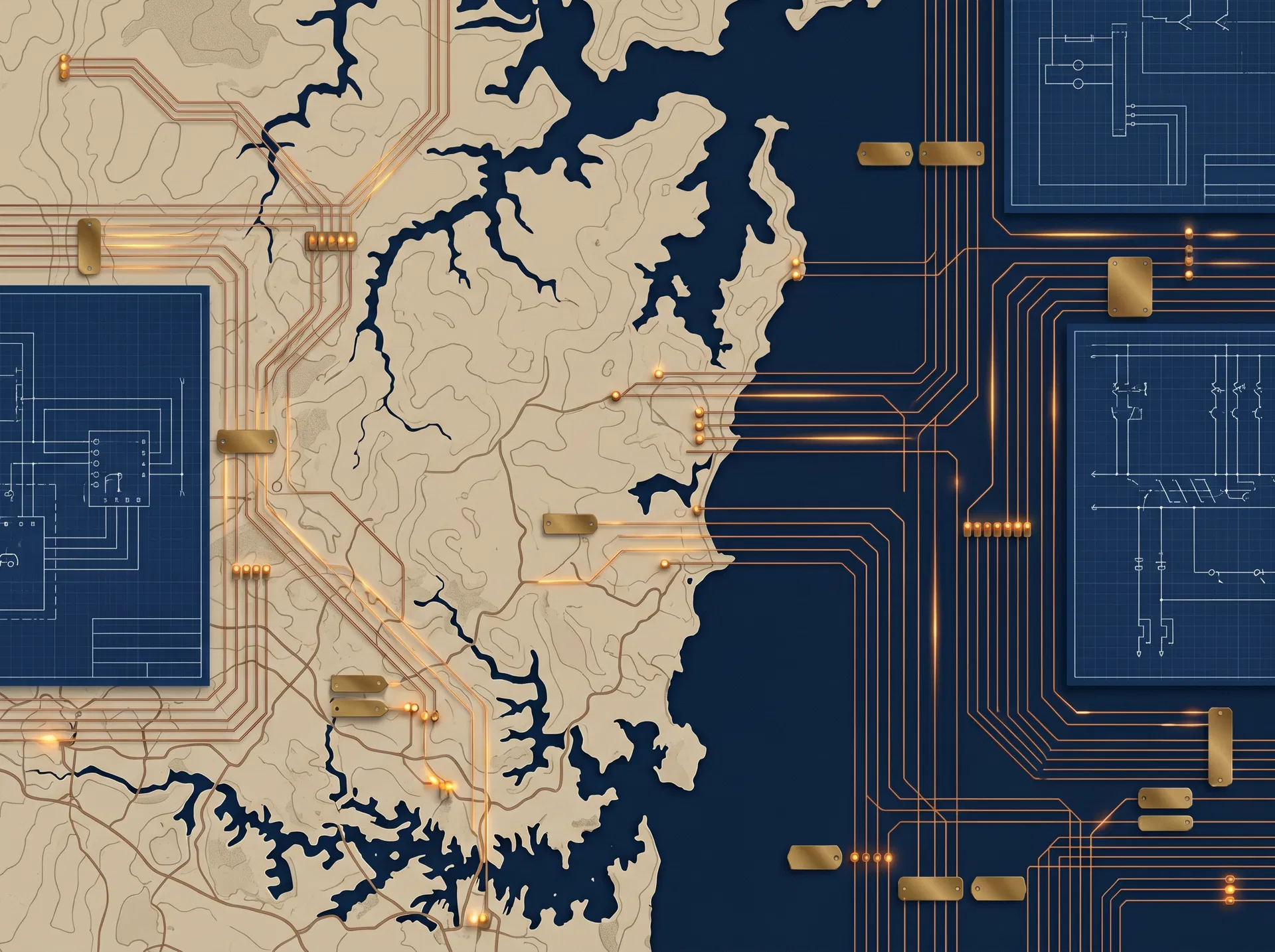 Northern Beaches electrical dispatch map