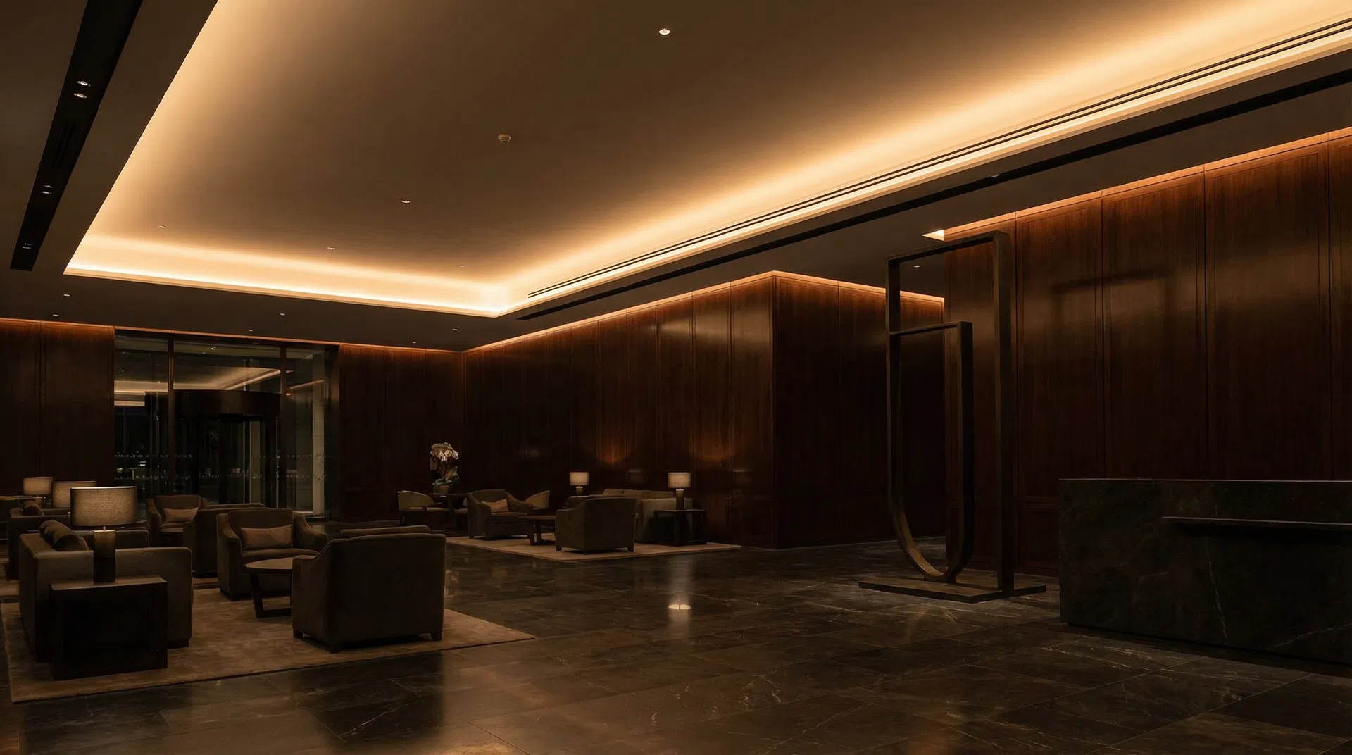 Luxury Hotel Lobby, Southbank