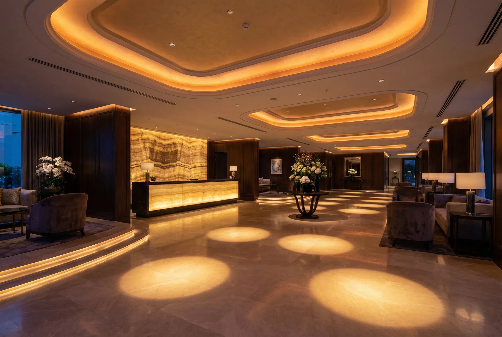 Luxury Hotel Lobby, Southbank