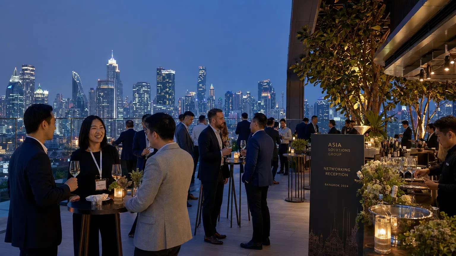 Bangkok Rooftop Networking Reception