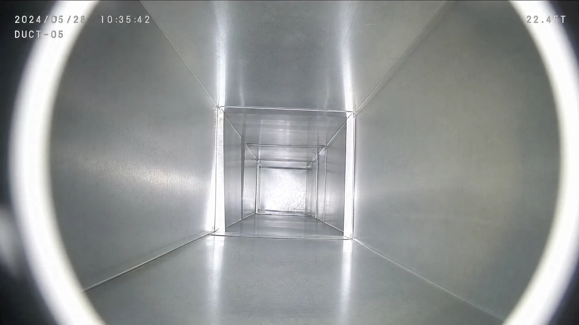 Vogue Air Care Clean AC duct after professional cleaning