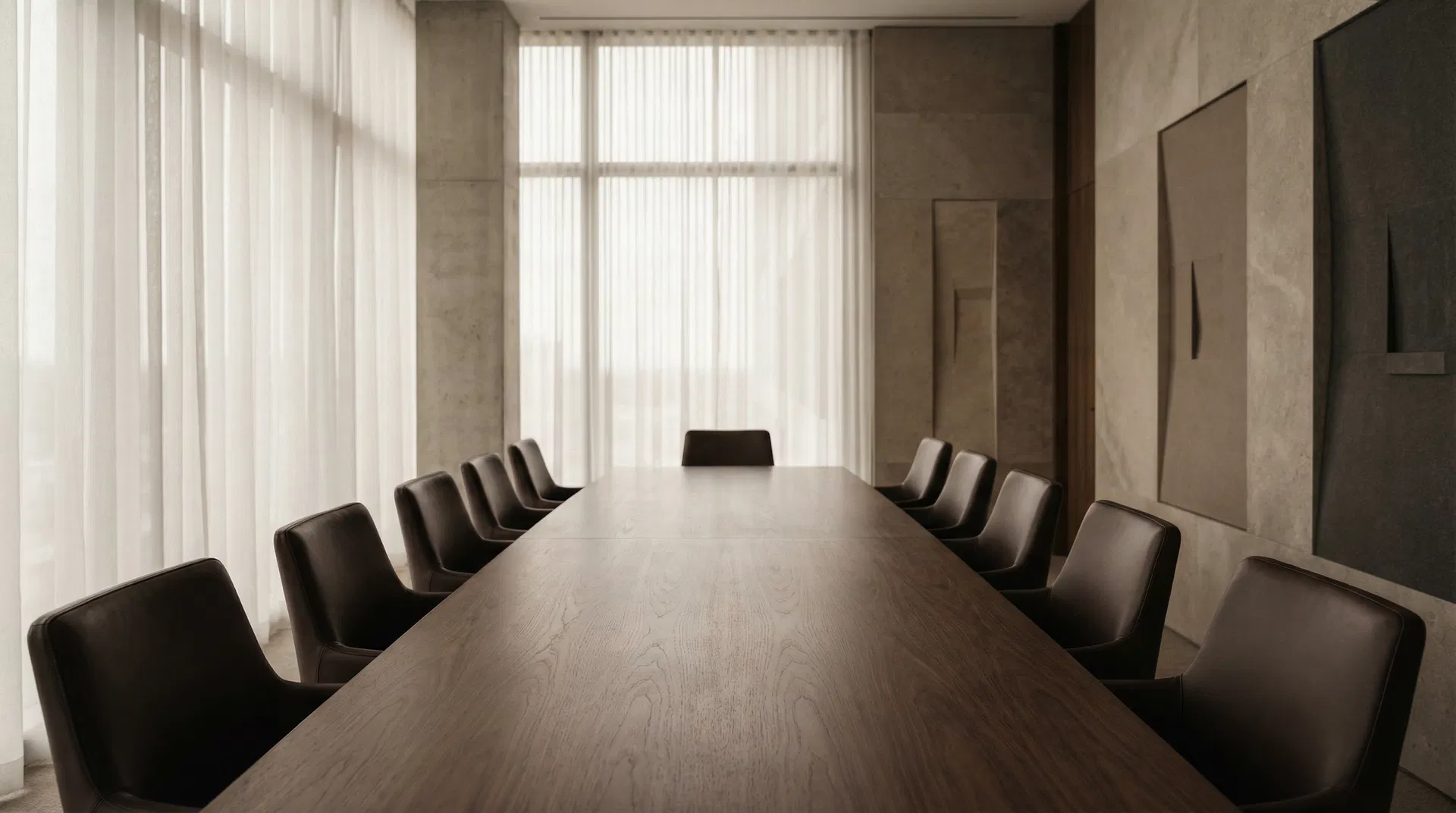 Executive boardroom