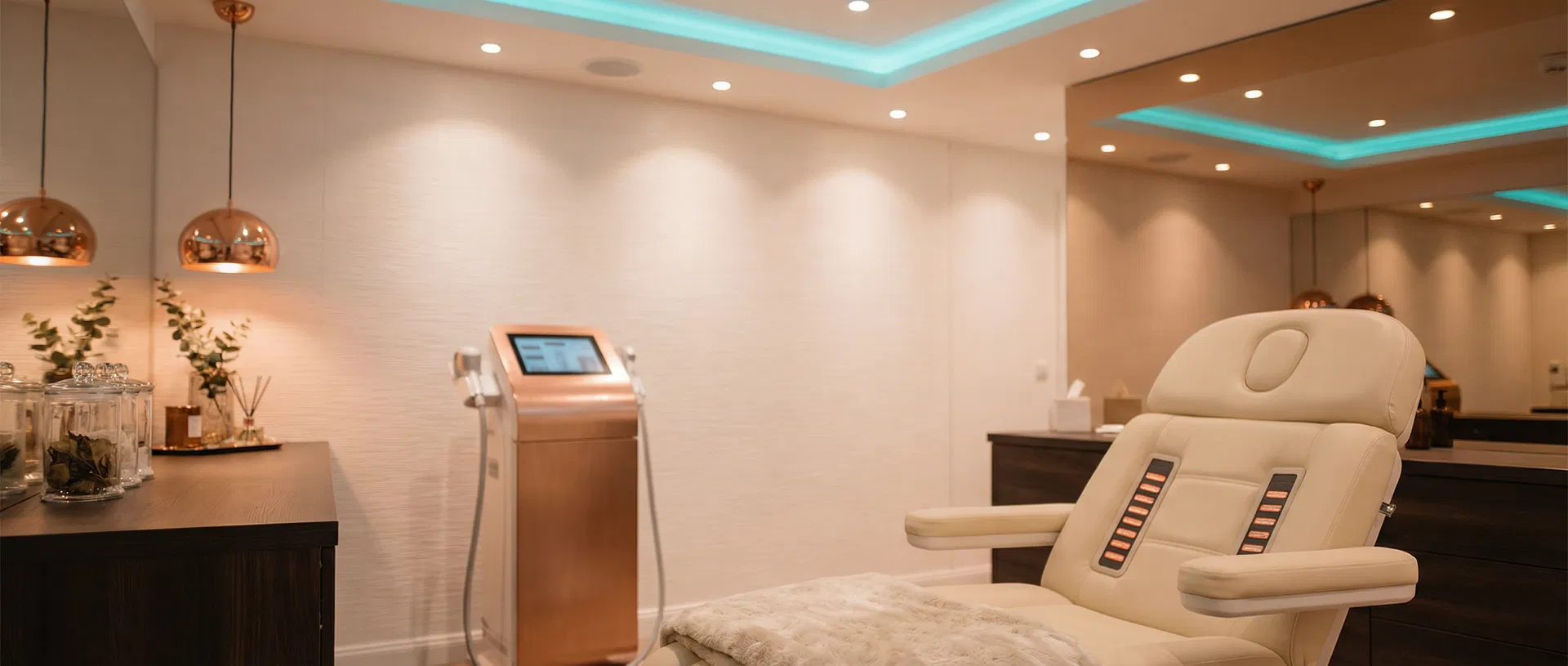 Premium medical aesthetics treatment room